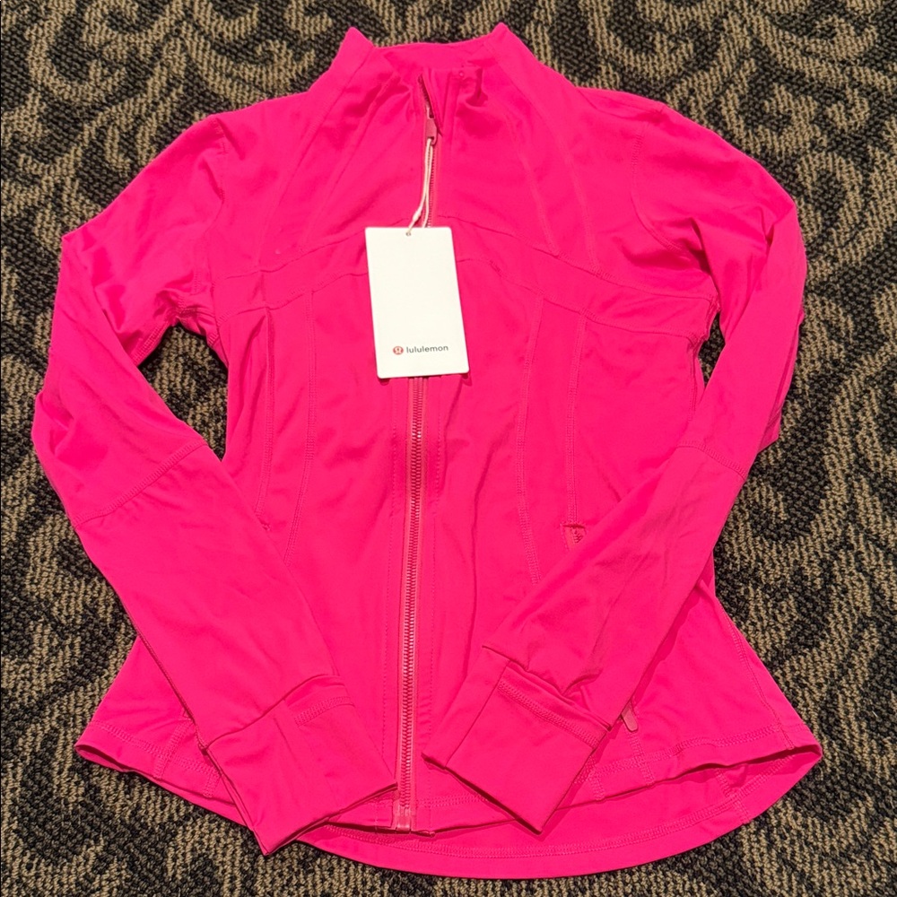 Lululemon Athletica Vibrant Pink Jacket